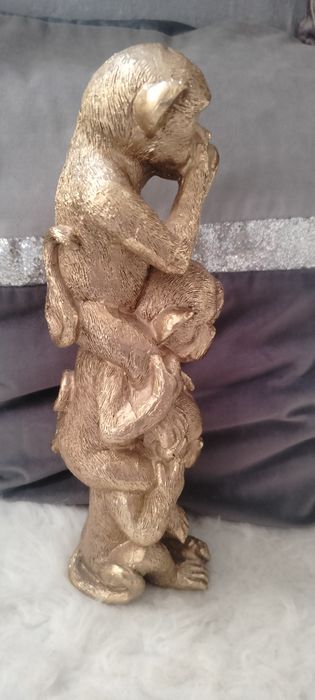 Mauro Ferretti figurka dekoracyjna małpka wieża
