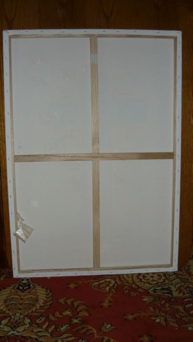 Obraz olejny krzyż 100x70 cm