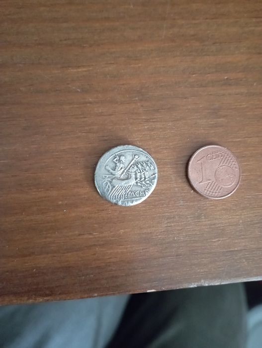 Moeda romana, dinario.