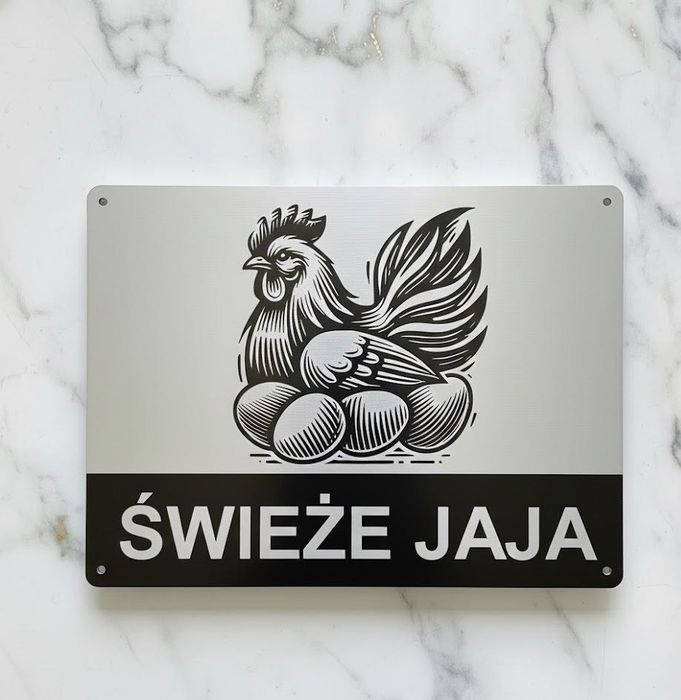Tabliczka grawerowana uwaga pies adres numer domu