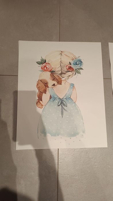 Zestaw 3 obrazków 40x50