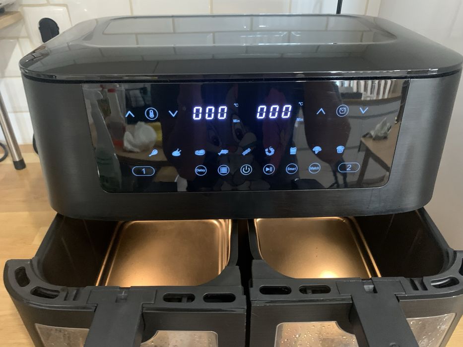 Air fryer dupla como nova