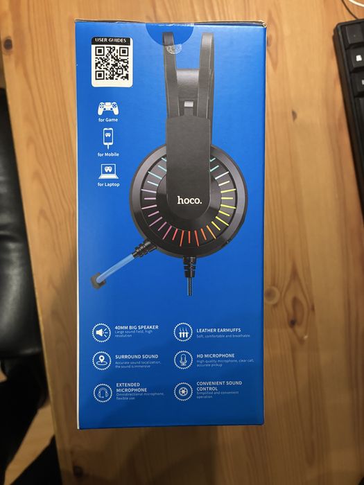 hoco. Gaming Headphones (Novos) (Stock: 5)