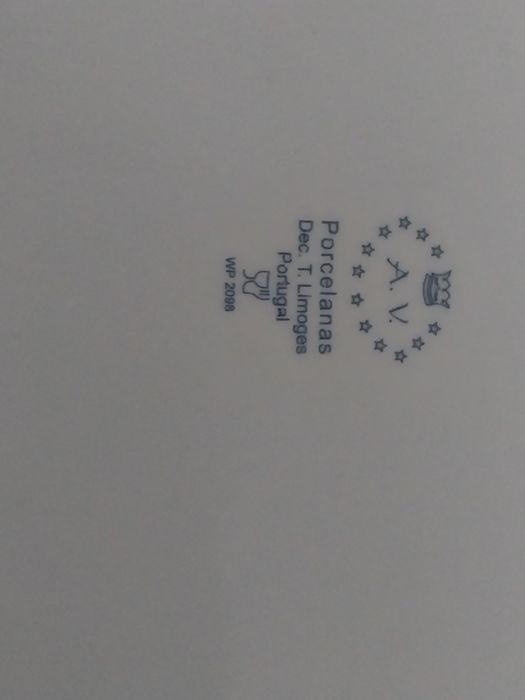 Linda tarteira de Natal porcelana Limoges