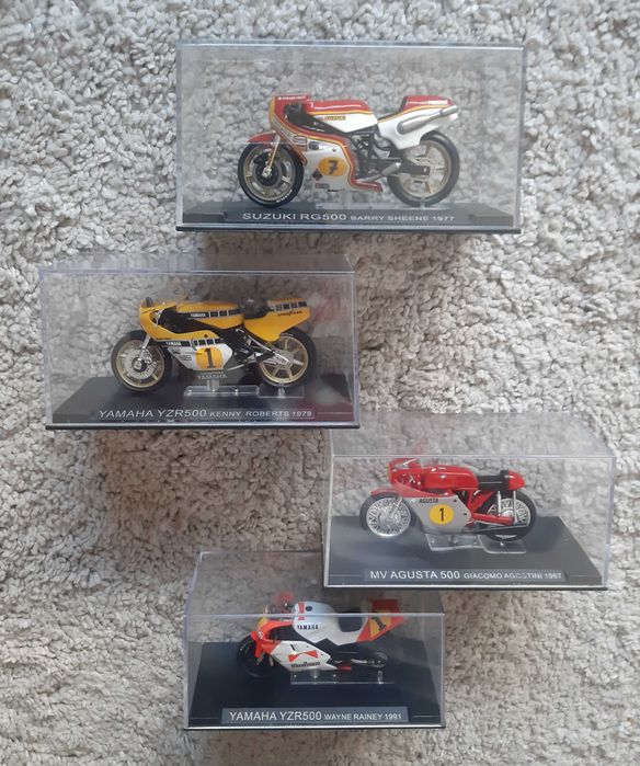 Colecção de miniaturas MOTAS escala 1/24