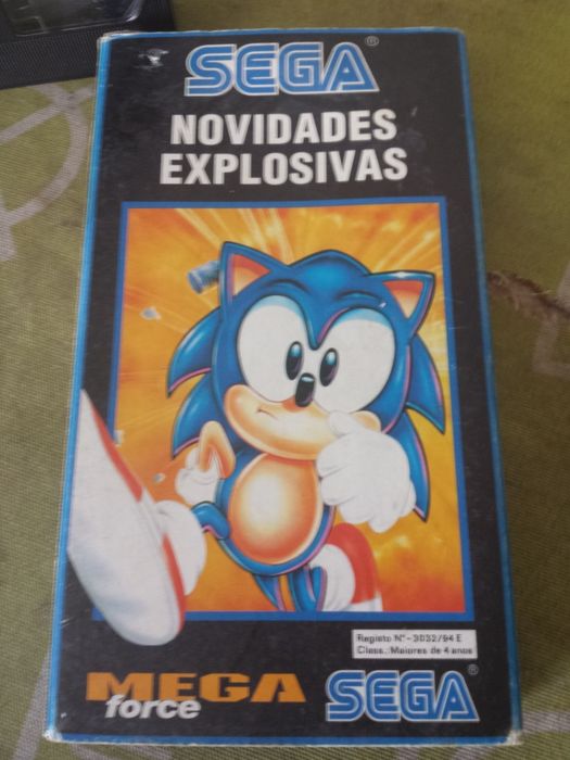 Cassete VHS da SEGA