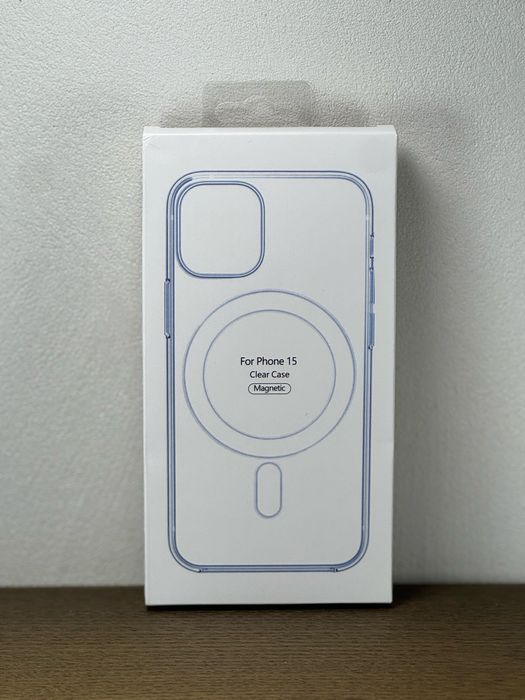 Чехол Clear Case MagSafe Айфон 15 15 Про 15 Pro Max