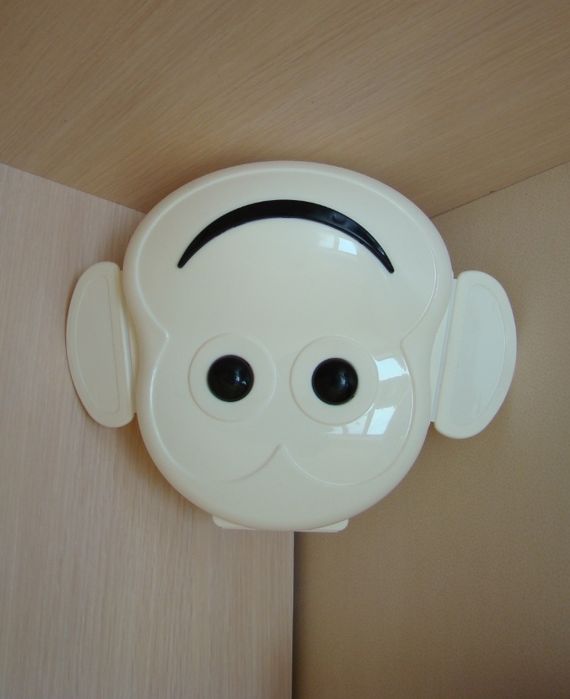 Ланч-бокс qlux обезьянка (молочно-белый цвет)