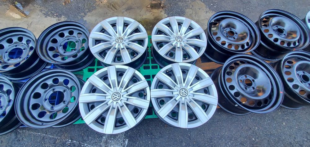 Диски з ковпаками 5 112 R17, Volkswagen Tiguan, 6,5J ET 38