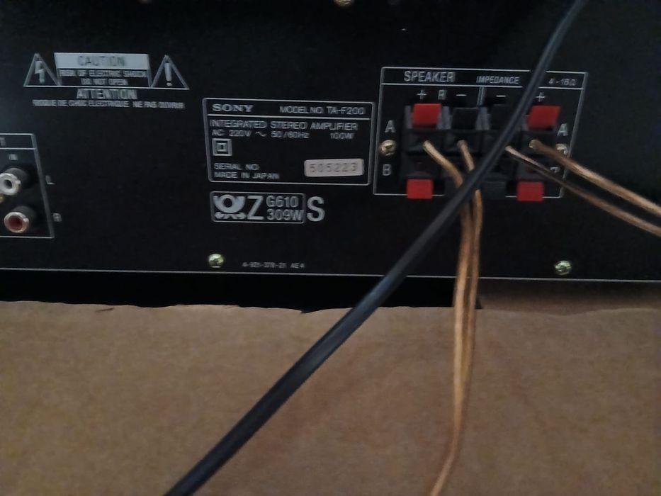 Ampituner Sony TA -F200 .DVD Pionier  DV 380 .kolumny Milton Tonsil 80 w