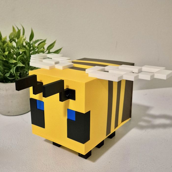 Лампа Minecraft Bee (Бджола) – LED світильник нічник
