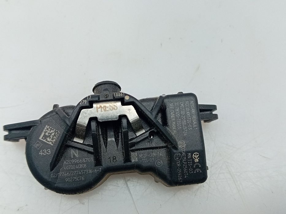 Sensor de pressão dos pneus RENAULT Megane IV (B9A/M_)