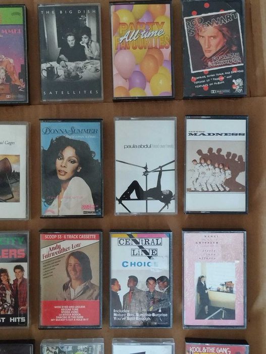 Várias Cassetes Antigas Internacionais #C02L01