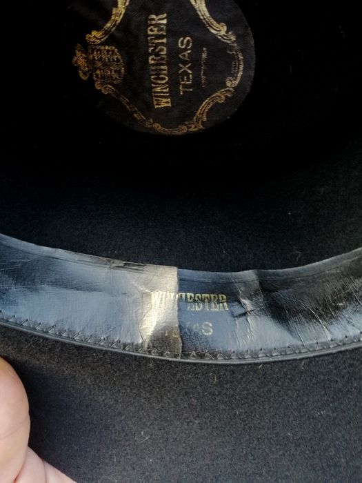 Winchester TEXAS stary oryginalny kapelusz 
Stary oryginalny kapelusz