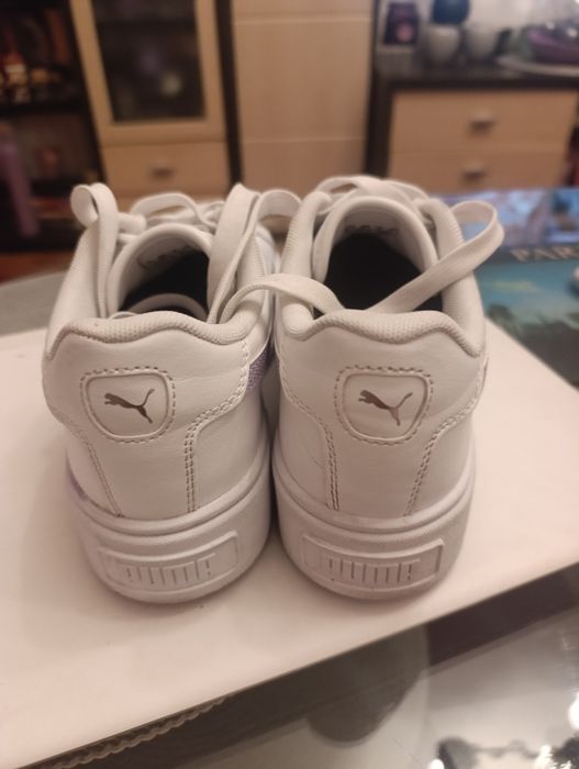 Sneakersy Puma carmen 38.5 platforma