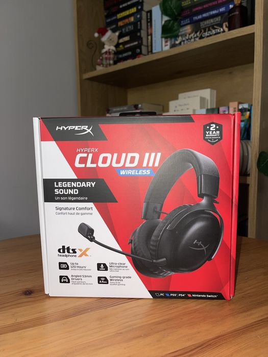 Sluchawki Gamingowe Hyper X Cloud 3 wireless