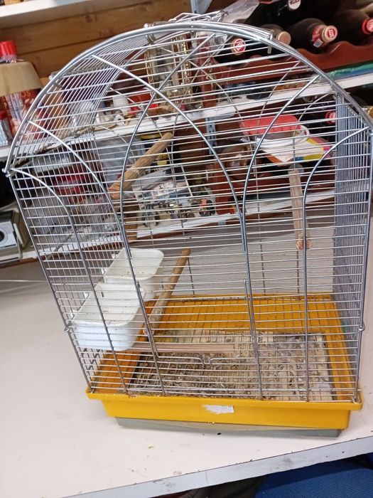 Gaiola grande como nova em inox