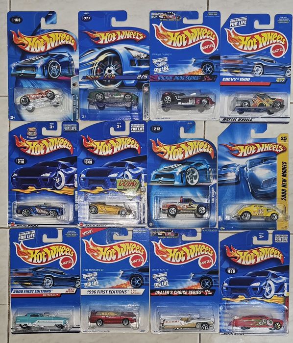 Lote hotwheels antigos