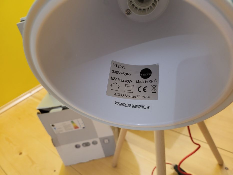 Lampa stojąca inspire congo nowa