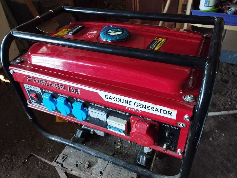 Генератор бензиновий Fischer Fs8500