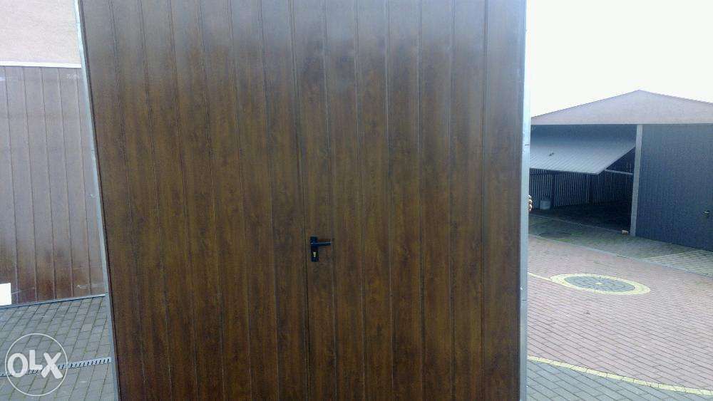 Brama 200x190 garażowa złoty dąb BRAMY na wymiar dostawa Gratis