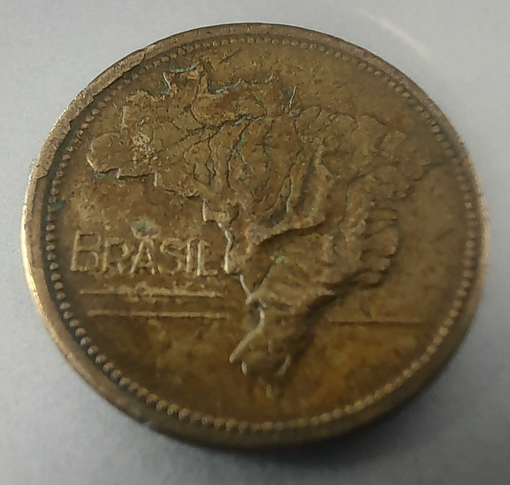 ès apaixonado de moedas raras de um Cruzeiro Brasil