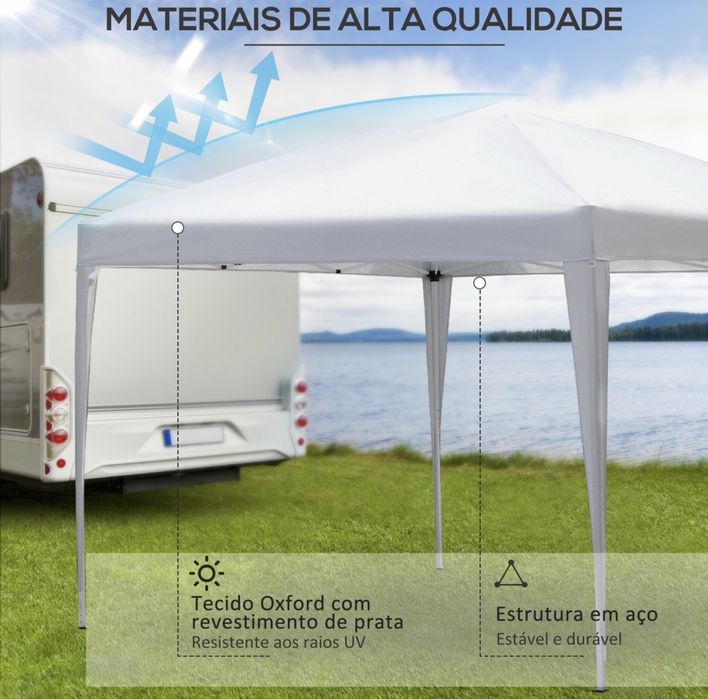 Outsunny Tenda Dobrável