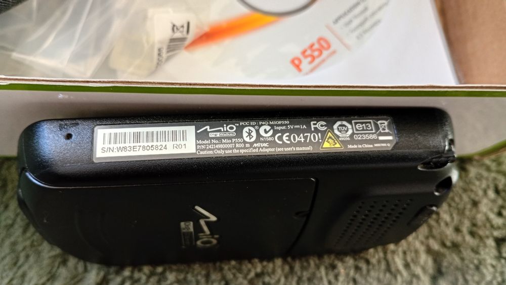 Palmtop Mio 550m