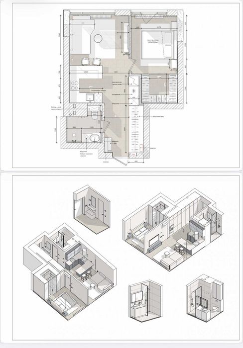 НОВЫЙ РЕМОНТ!Дизайнерская квартира на продажу, ЖК Новопечерские Липки