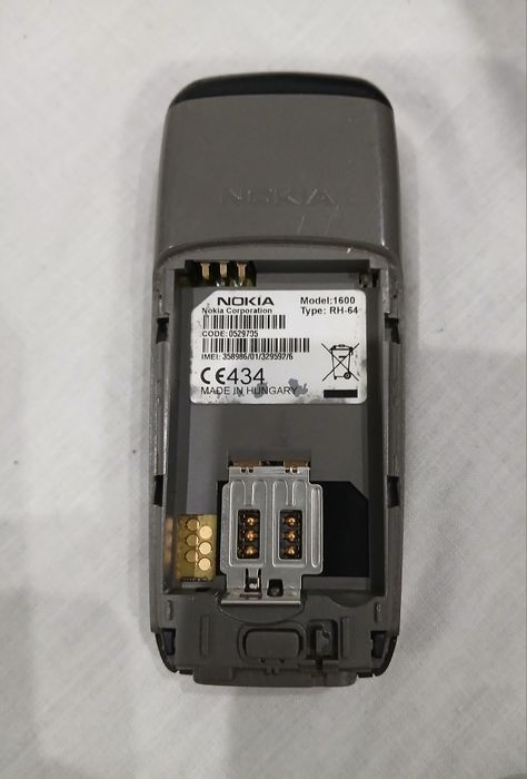 Nokia Antigo Modelo 1600