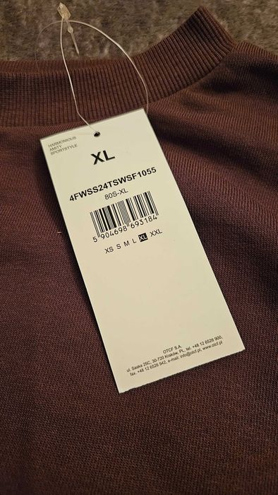 Bluza brązowa 4F