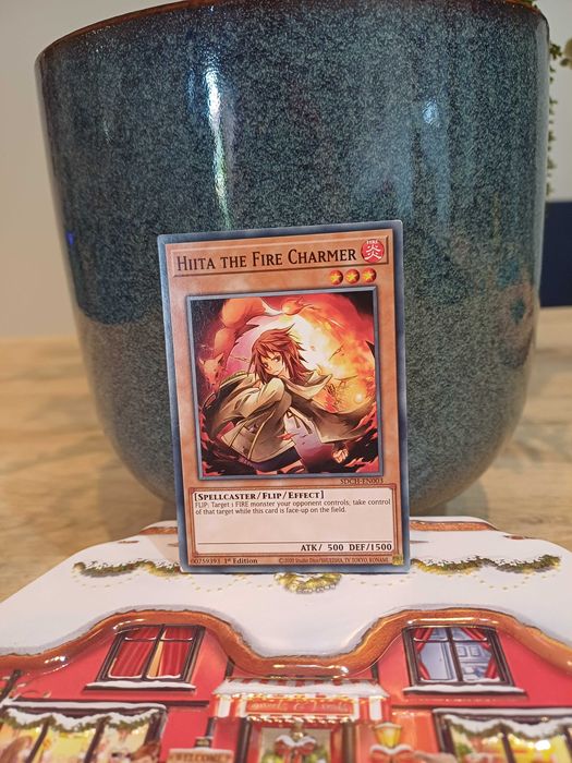 Carta Yu-Gi-Oh! - Hita the Fire Charmer - 1ª Edição