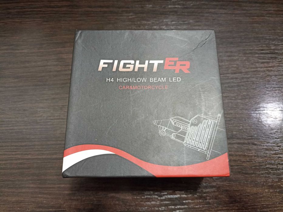 Світлодіодні LED лампи FIGHTER H4 для авто і Мото