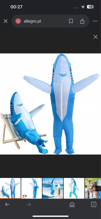 #Kostium REKIN#Nadmuchiwany#