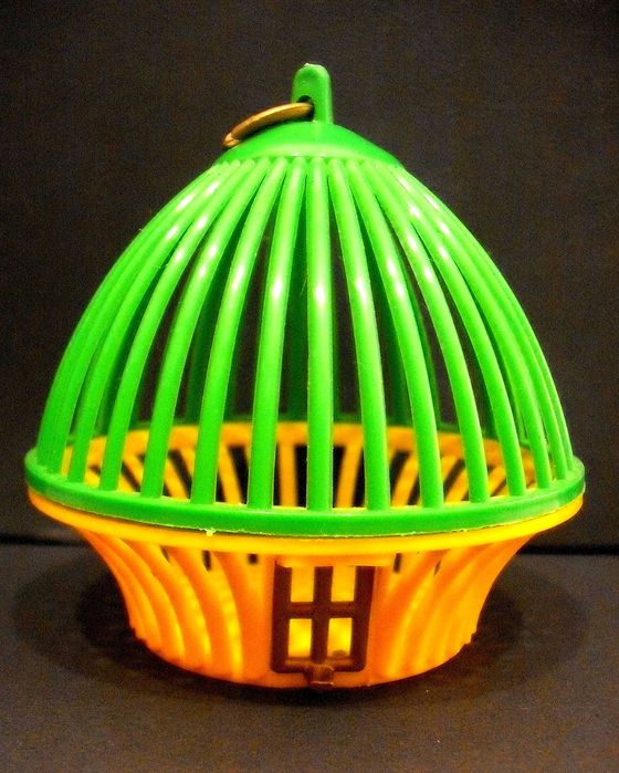 Gaiola antiga para insetos pequenos Portuguesa