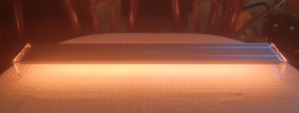 Calha led para aquário