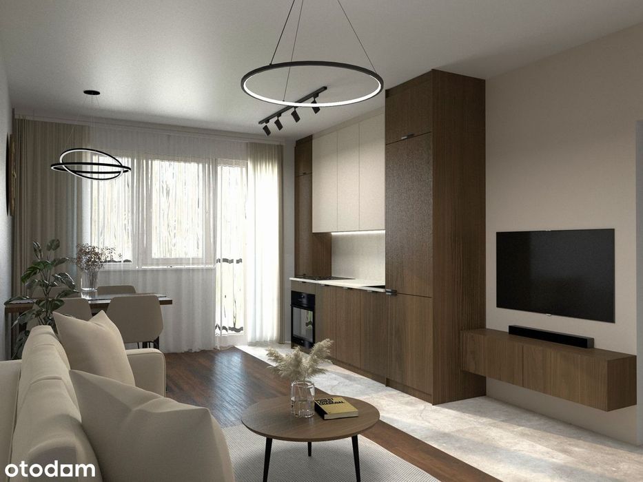 Luksusowe Mieszkanie 2 Pokoje z Balkonem | Remont | Meble | AGD