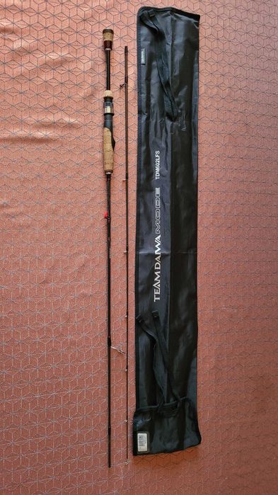Tanie wędkarstwo - Szybka i lekka Team Daiwa Mode XT 1,80m 2-8g LF