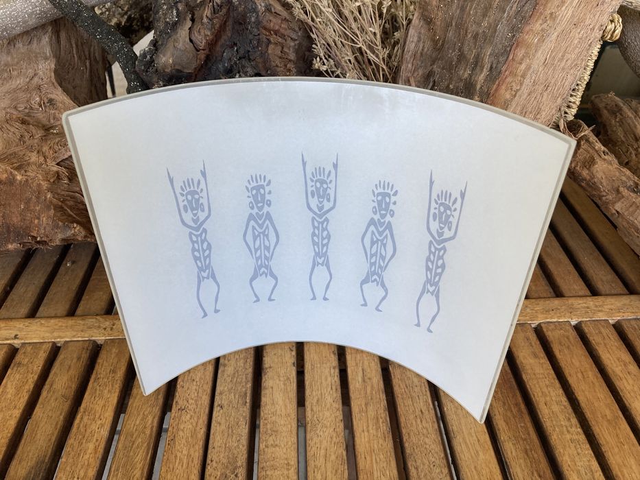 Aplique em porcelana