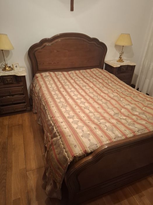 Mobília quarto completa em carvalho