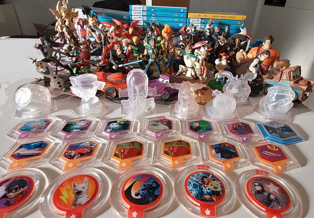 Figuras Disney Infinity,  Disney Infinity 2.0, Disney Infinity 3.0