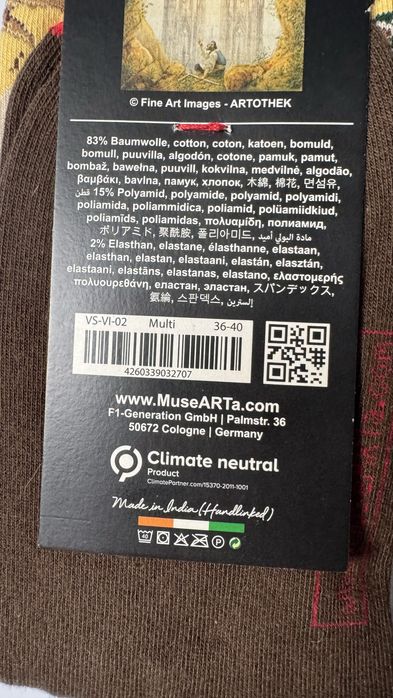Nowe 5 par skarpet skarpetek Musearta 36/43