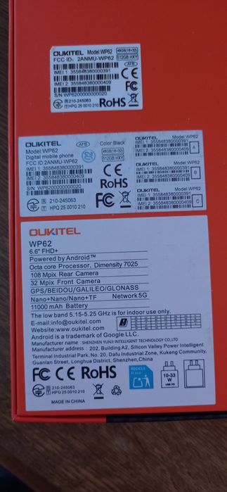 Смартфон Oukitel wp62