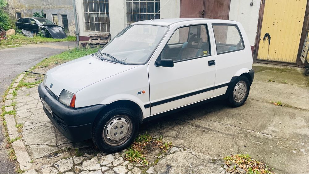 Fiat Cinquecento 700 – 59 000 km – czarne tablice