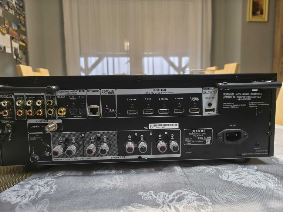 Amplituner sieciowy stereo Denon DRA-800H