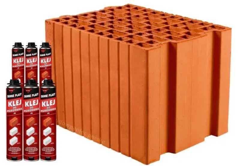 25PW TermoTON Owczary Cegła pustak Porotherm kl15 tran.Szczecin +PIANA