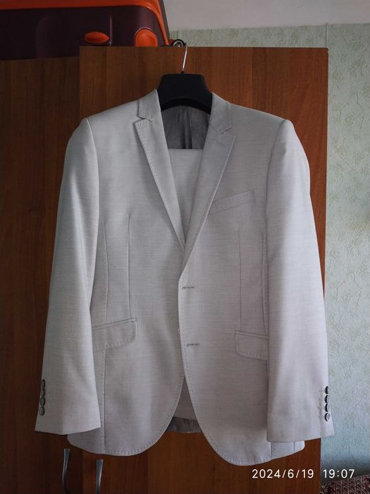 Классический костюм Giordano Conti, Брюки, Пиджак, Турция, размер S, M