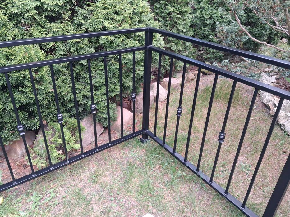 Balustrada na balkon i schody