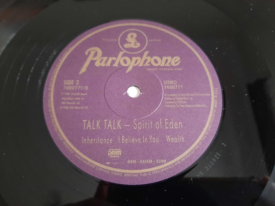 Talk Talk - Spirit Of Eden - Europa - Vinil LP