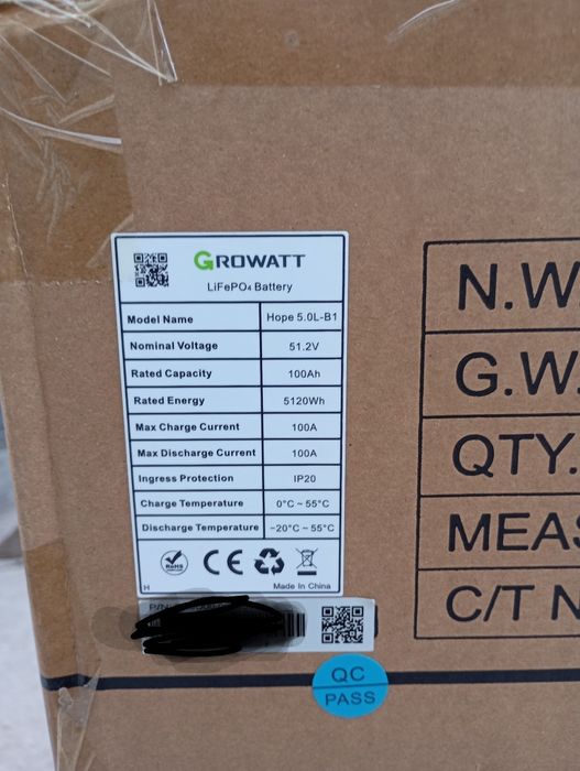 Bateria growatt hope  5.0 L -B1
